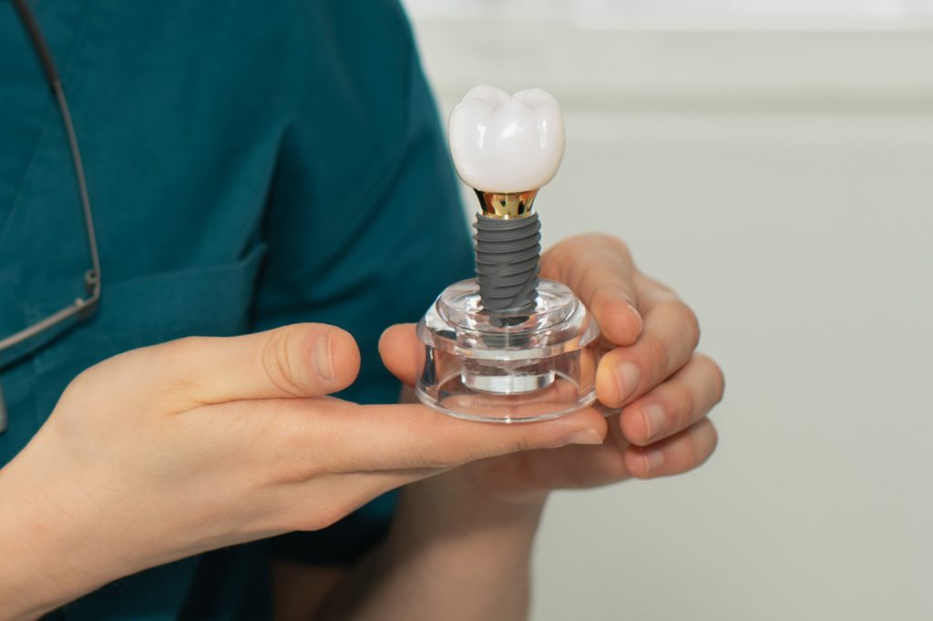 dental implant replacing missing tooth in Bethlehem PA